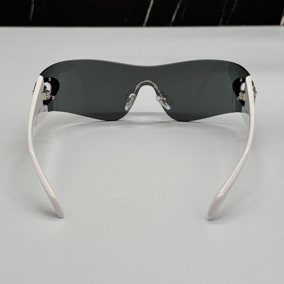 NEW VERSACE VE2280 1000/87 WOMEN SUNGLASSES WHITE VE2280 100087 EYEWEAR NEW VERSACE VE2280 1000/87 WOMEN SUNGLASSES WHITE VE2280  main image 3